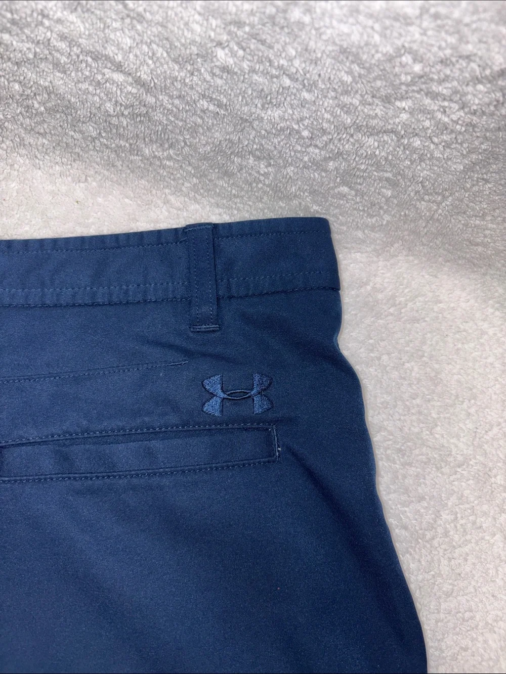 Under Armour Navy Blue Kids' Athletic Shorts golf dress boys 18